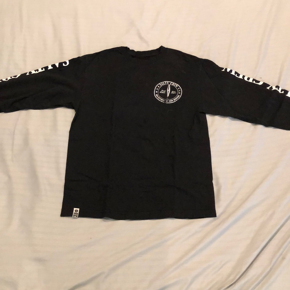 Black salty crew long sleeve tee
